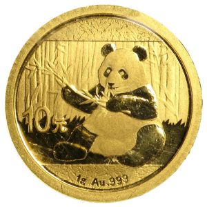 1g Gold China Panda