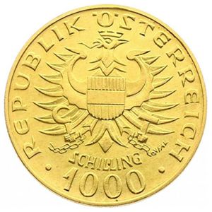 1000 Schilling Gold Babenberger