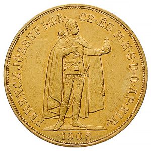 100 Kronen Gold Franz Joseph Ungarn