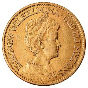 10 Gulden Goldmünze
