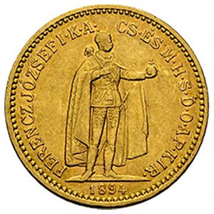 10 Kronen Gold Franz Joseph Ungarn