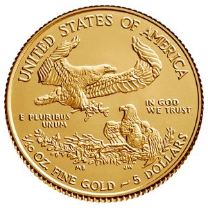1/10 oz Goldmünze American Eagle