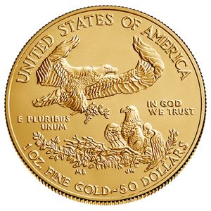 1 oz Goldmünze American Eagle